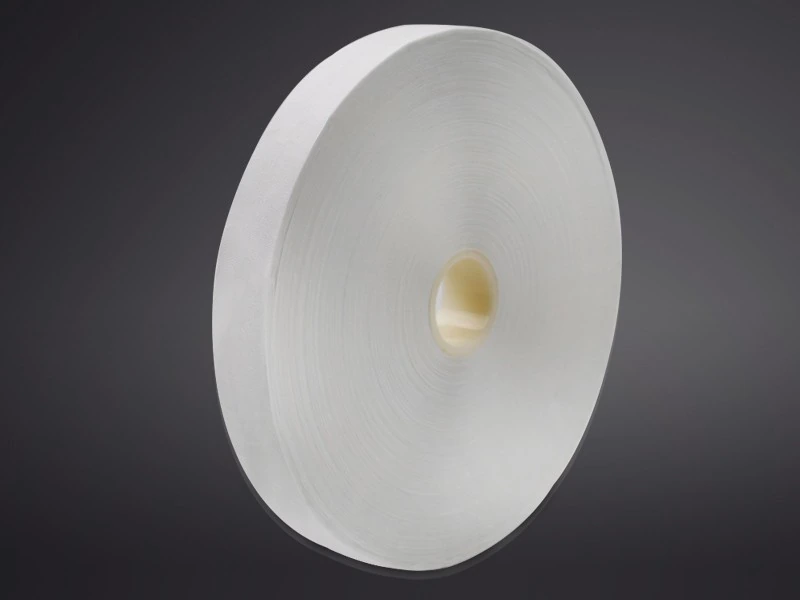 Side profile of a narrow wiping roll
