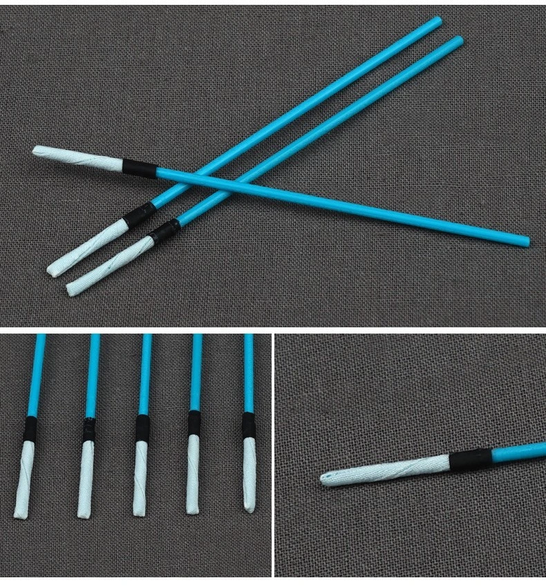Cleaning tip and contact-head details