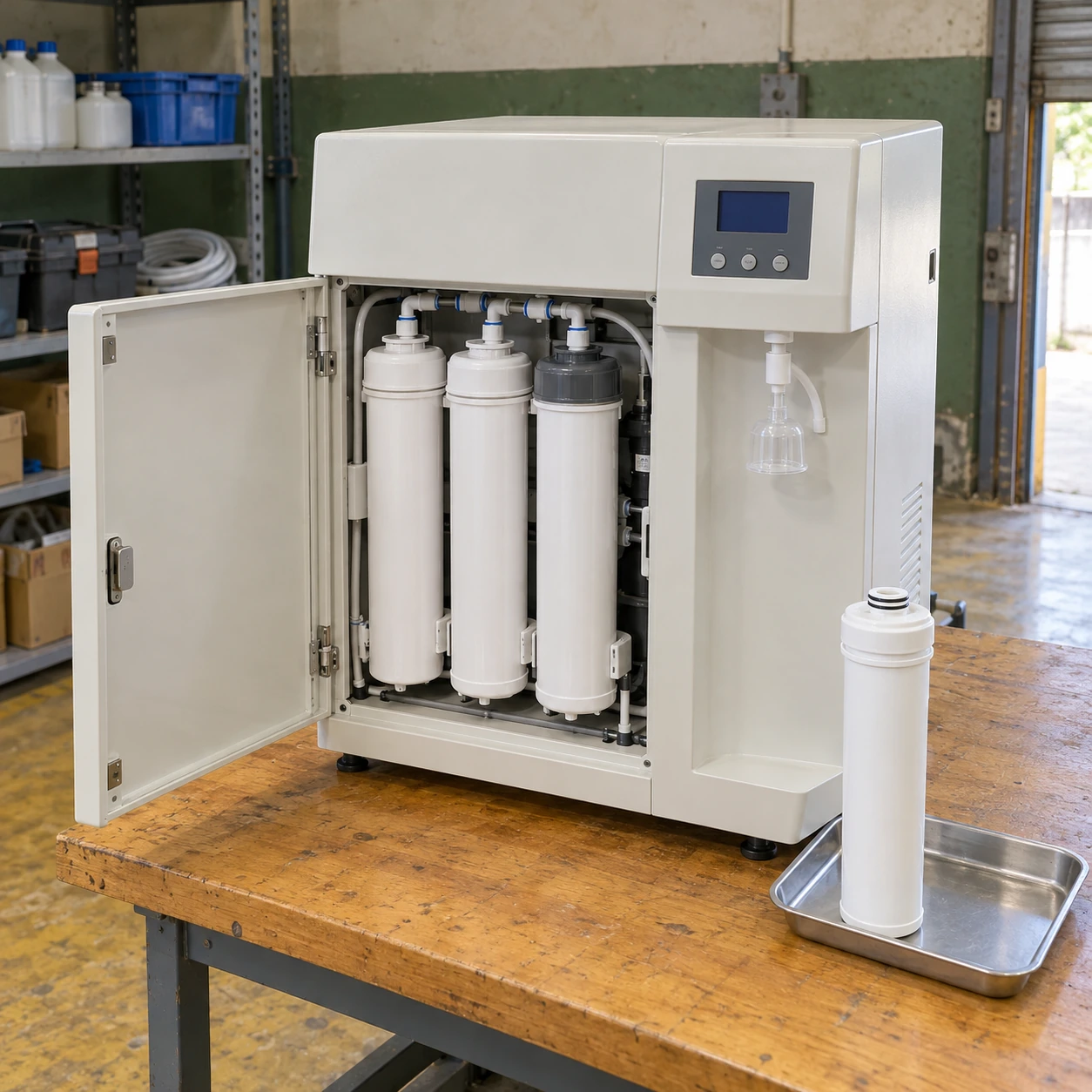 maintenance-friendly ultrapure water system