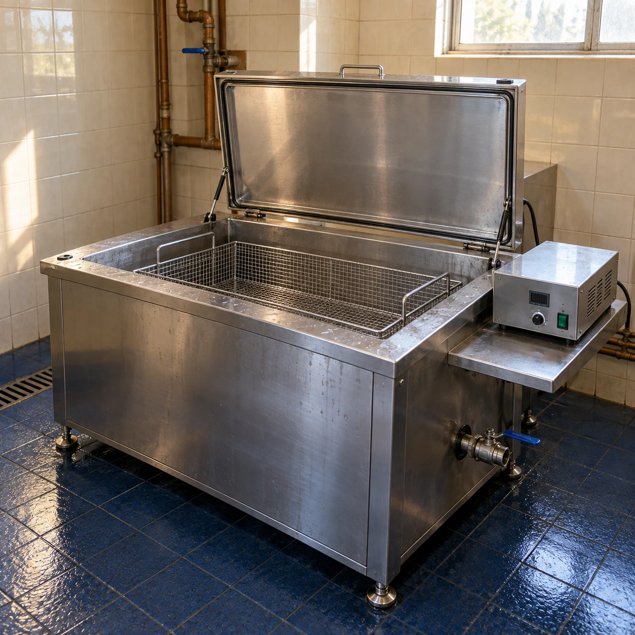 large capacity ultrasonic cleaner