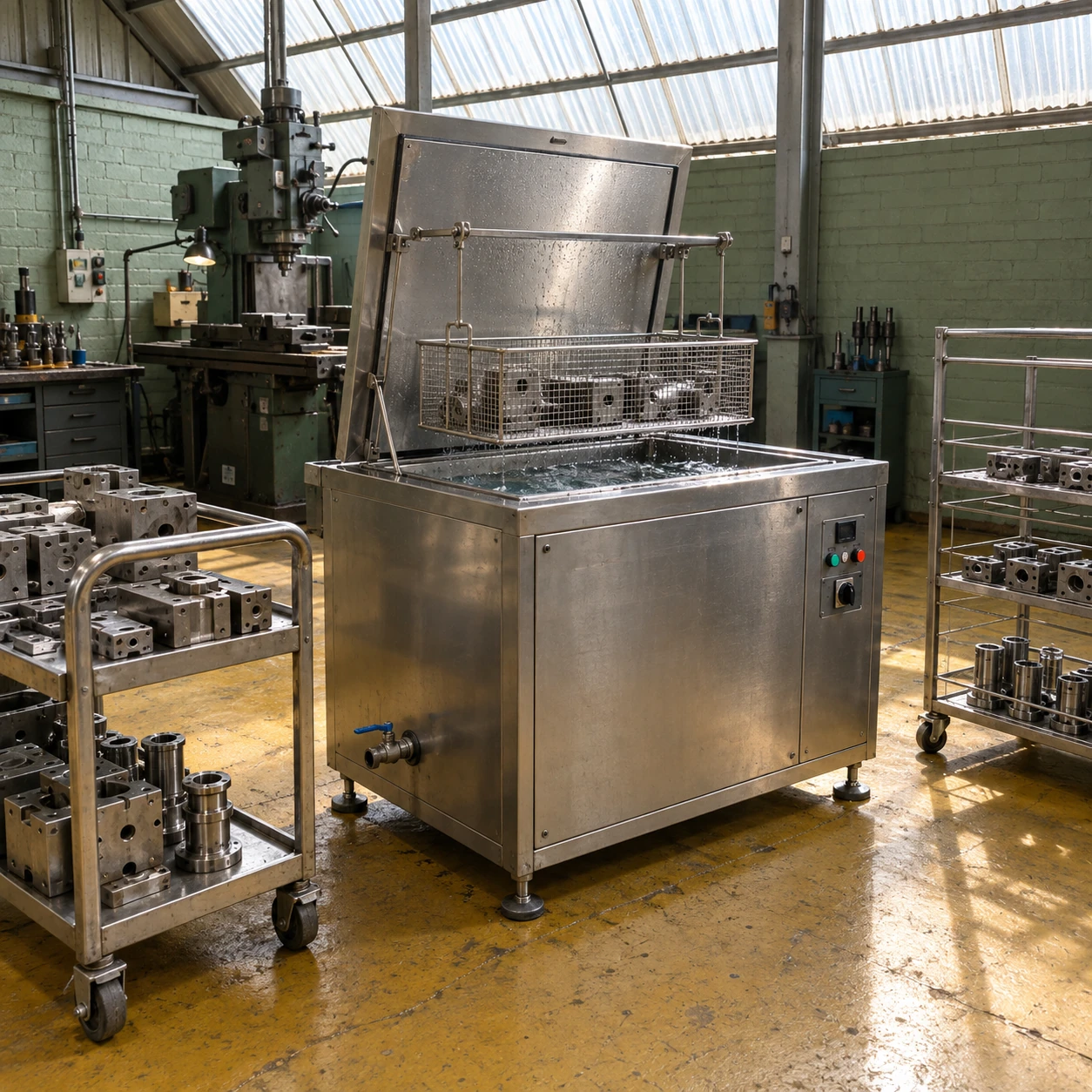 ultrasonic cleaner industrial use